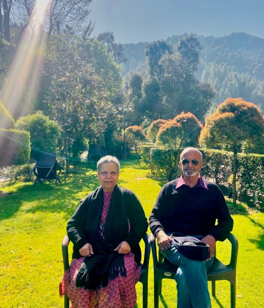 Vasundhra's Mom & dad